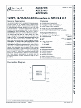 DataSheet ADCS7478 pdf